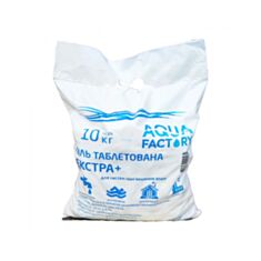 Сіль таблетована Aqua Factory Екстра 10 кг - фото