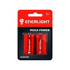 Батарейка Enerlight Mega Power LR14 C Alkaline 1,5V 2 шт - фото
