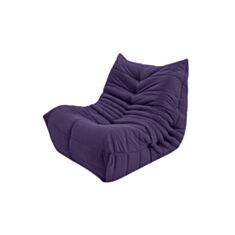 Кресло мягкое Rosso фиолетовое - фото