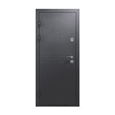 Двері металеві Міністерство Дверей БЦ Норд венге горизонт сірий 86*205 см ліві - фото