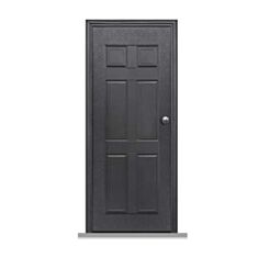 Дверь металлическая К-15 96 см левая - фото
