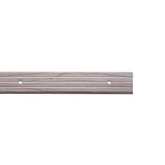 Порог алюминиевый Алюсервис ПАС-1320 рифленый 40*2,5 90 см акация - фото