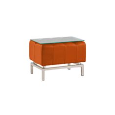Столик прикроватный DLS Челлини оранжевый - фото