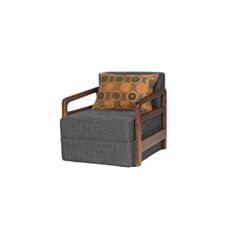 Кресло-кровать ОР-Б темно-серое - фото