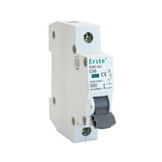 Автоматичний вимикач Erste Electric 6кА 1P 16A - фото