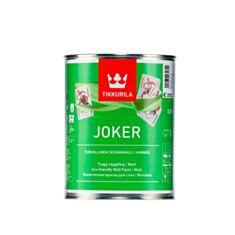 Інтер'єрна фарба акрилатна Tikkurila Joker С прозора 0,9 л - фото