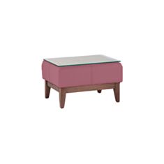 Столик прикроватный DLS Гала розовый - фото