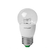 Лампа светодиодная Eurolamp Эко LED-G45-05273 (D) clear G45 5W E27 3000K - фото