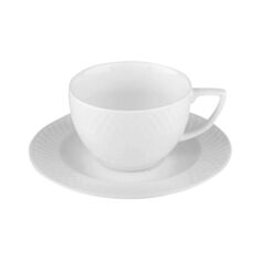 Чашка чайна з блюдцем Wilmax 880105-AB 240 мл - фото