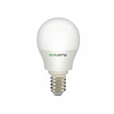 Лампа светодиодная Ecolamp G45 5W 4100K Е14 - фото
