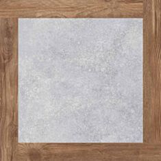 Плитка для пола Golden Tile Terragres Concrete&Wood G92510 60,7*60,7 см серая - фото
