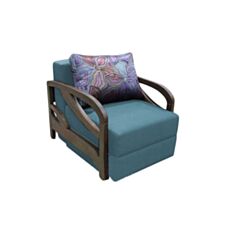 Кресло-кровать ОР-4Б голубое - фото