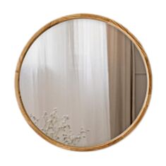 Зеркало Luxury Wood Perfection SLIM ясень темный 75 см - фото