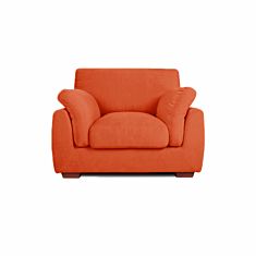 Кресло Лион оранжевое - фото