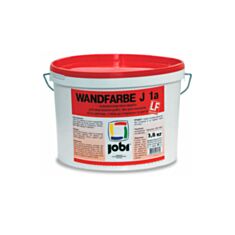 Интерьерная краска вододисперсионная Jobi Wandfarbe J1a белая 3,8 кг - фото