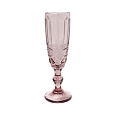 Келих для шампанського Olens Вінтаж 34215-14-3 180 мл рожевий - фото