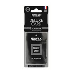 Ароматизатор целюлозний Nowax Delux Card NX07735 Platinum - фото