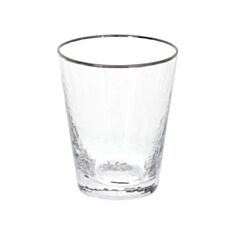 Склянка BonaDi Donna 579-242 із срібним кантом 380 мл - фото