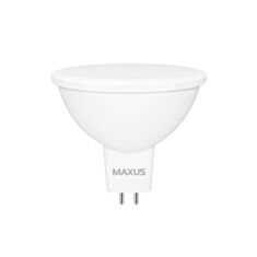 Лампа светодиодная Maxus 1-LED-713 MR16 5W 3000K GU5.3 - фото