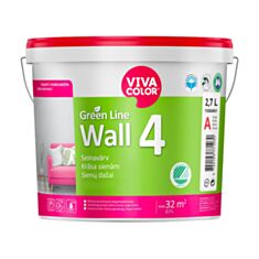 Краска интерьерная Vivacolor Wall 4  A 2,7 л - фото