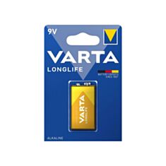 Батарейка Varta LongLife 6LR61 Alkaline 9V 1 шт - фото