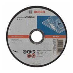 Круг отрезной по металлу Bosch Standard 2608603165 125*1,6*22,23 мм - фото