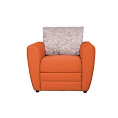 Кресло Леон оранжевый - фото