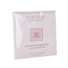 Саше ароматическое Collines de Provence C3114SRO розовый сатин - фото