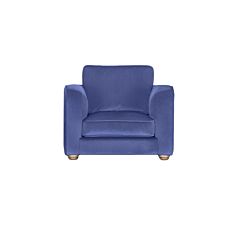 Кресло Либерти синий - фото