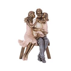 Статуетка декоративна BonaDi Щаслива родина K07-445 18,5 см - фото