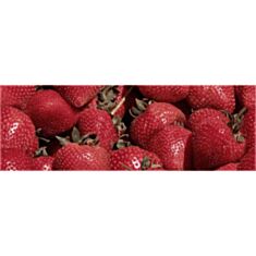 Плитка Ibero Waves Strawberry-B декор 25*75 см красная - фото