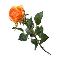 Штучна квітка Elisey Троянда 085F/yellow 56 см - фото