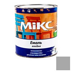 Емаль алкідна MIKS Color ПФ-115 глянцева світло-сіра 2,8 кг - фото