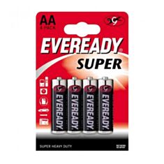 Батарейка Eveready Super R6 AA 4 шт - фото