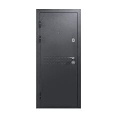Двери металлические Министерство Дверей БЦ Норд венге горизонт серый 96*205 см левые - фото