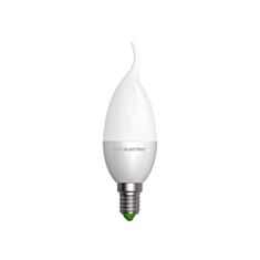 Лампа светодиодная Euroelectric LED-CW-06144 (EE) CL 6W E14 4000K - фото