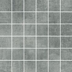 Керамограніт Cersanit Dreaming dark grey mosaik 29,8*29,8 см сірий - фото