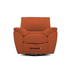 Крісло нерозкладне Турин помаранчеве - фото