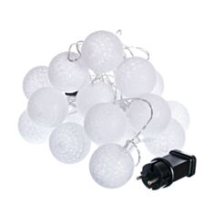 Гірлянда Білі кульки-ліхтарики 001NL-20W 20 шт - фото