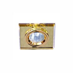 Светильник точечный Feron 8170-2 MR16 50W желтый золото - фото