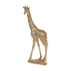 Статуетка декоративна BonaDi Жираф 450-891 47,5 см золото - фото