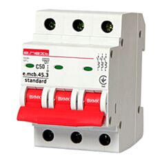 Автоматичний вимикач E.NEXT e.mcb.stand.45.3.C50 s002036 3P C 50 А 4,5 кА - фото