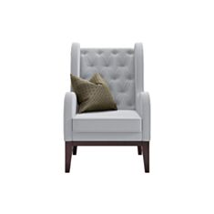 Кресло Укризрамебель Майа Virginia светло-серое - фото