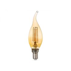Лампа світлодіодна Feron Filam LB-59 CF37 230V 4W E14 2200K золото - фото
