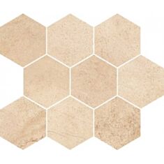 Плитка Opoczno Sahara Desert декор Mosaic Hexagon 28*33,7 - фото
