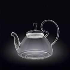 Чайник заварочний скляний Wilmax 888817 з фільтром 800 мл - фото