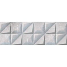 Плитка для стін Halcon Sary Relieve blanco 20*60 сіра - фото
