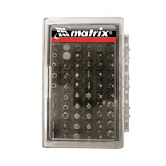 Набір біт Matrix 113879 з магнітним утримувачем 61 шт - фото