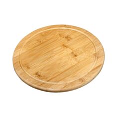 Блюдо кругле дерев'яне сервірувальне Wilmax 771088 25,5 см - фото