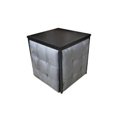 Пуф трансформер Twinsann 6 в 1 со столиком Меджик 2241 темно-серый - фото